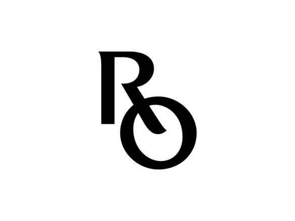 ro monogram logo
